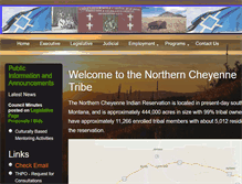 Tablet Screenshot of cheyennenation.com